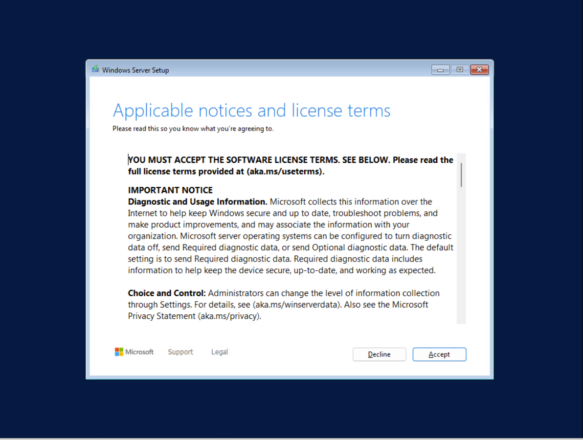 Accepting licensing (sle16)