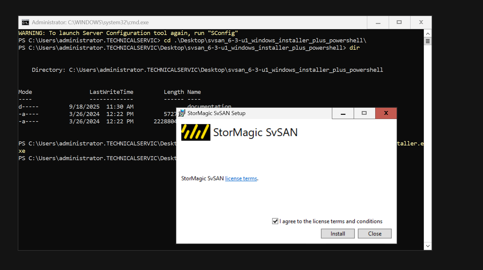 Select install (sle27)