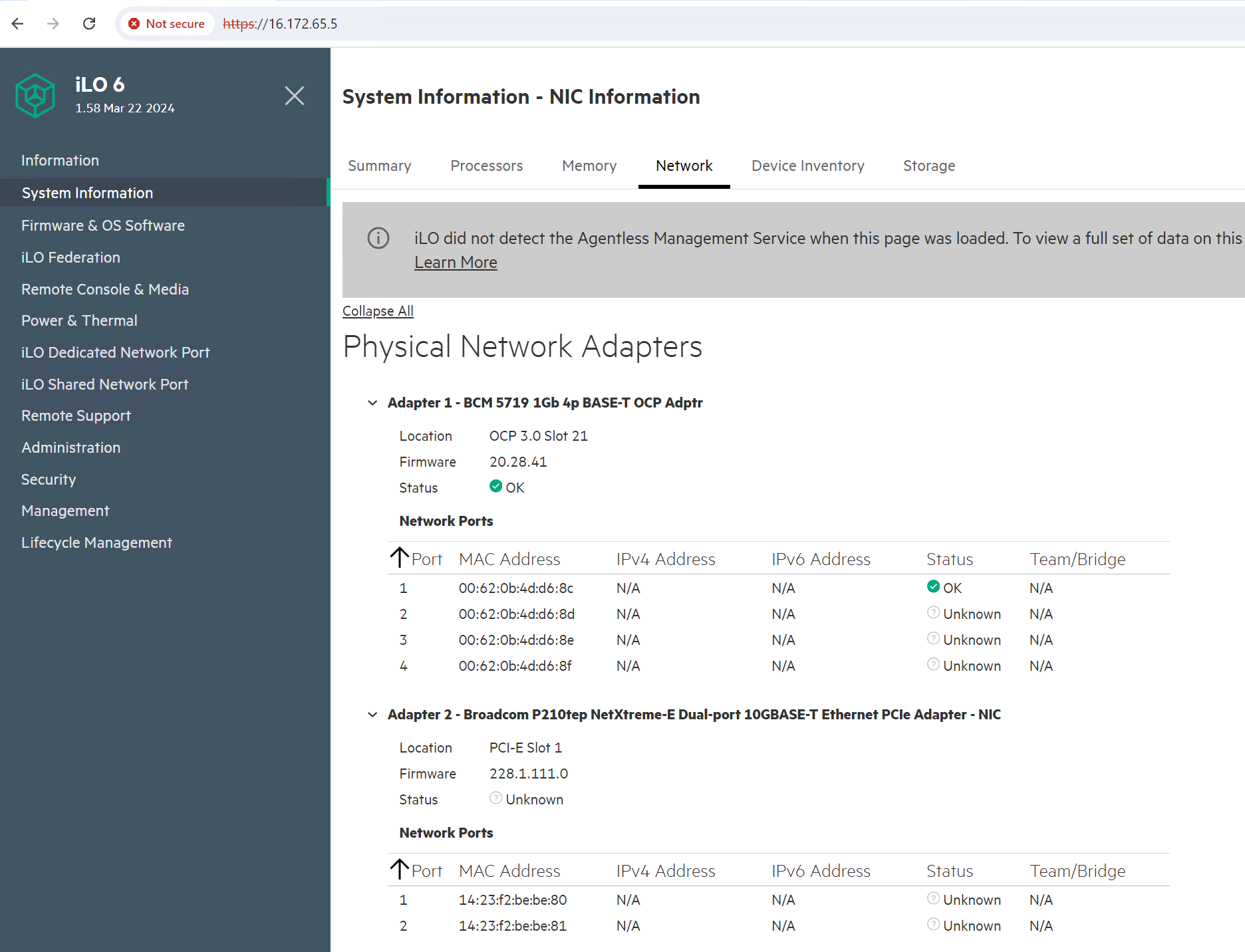 Network adapters