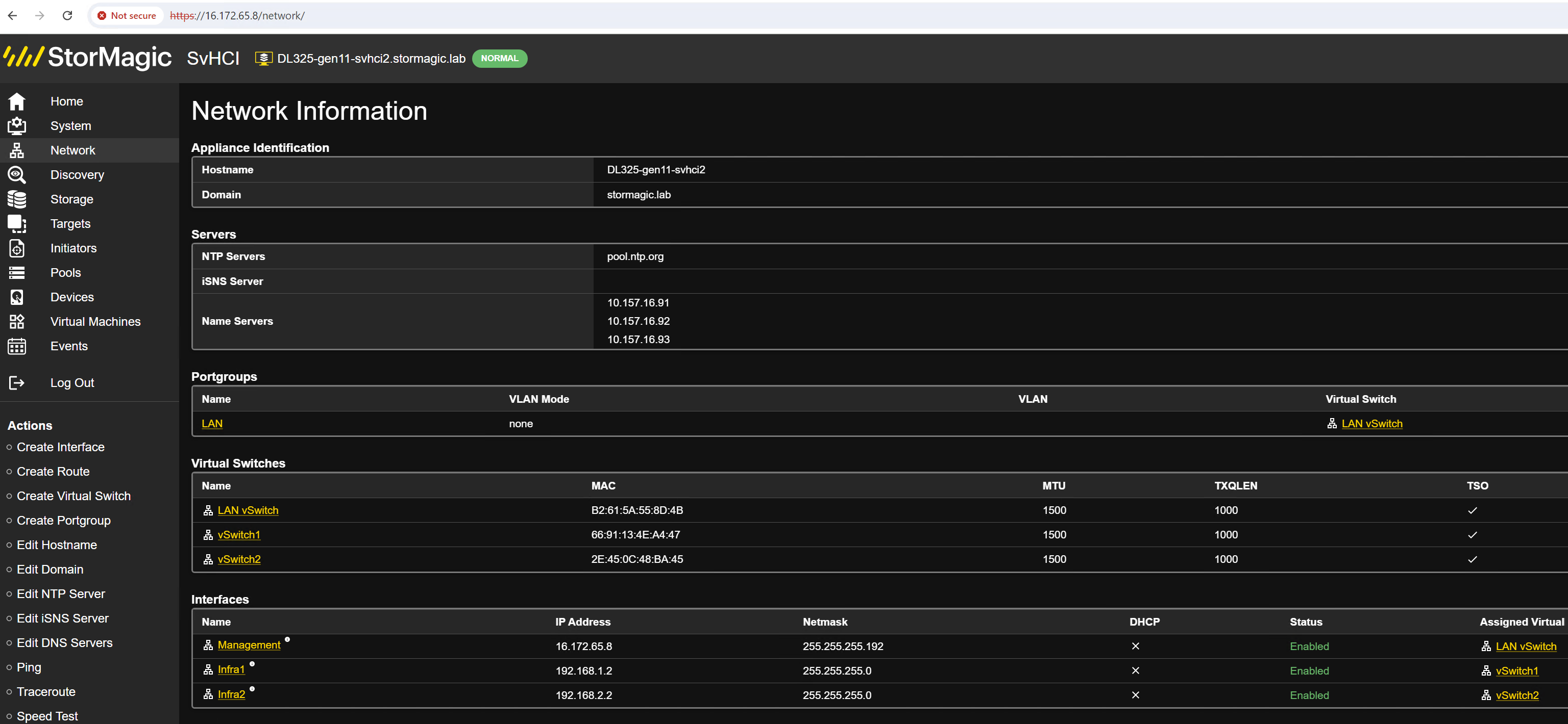 Host2 Configuration