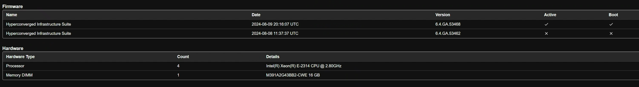 Intel Xeon E-2314 CPU detail